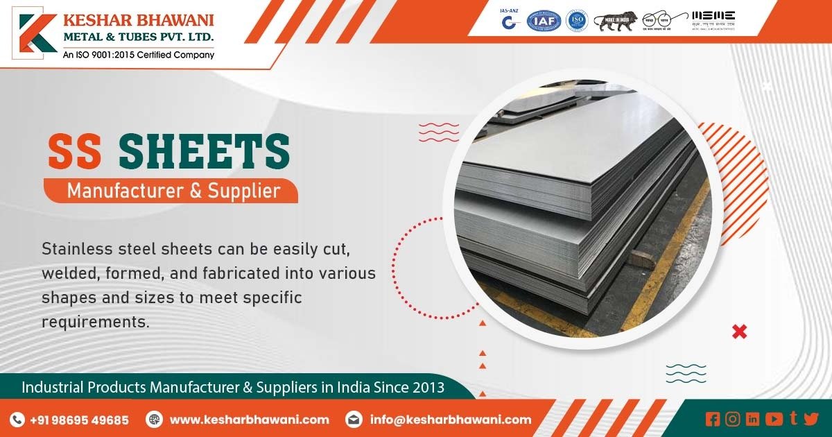 Supplier of Stainless Steel Sheets in Maharashtra