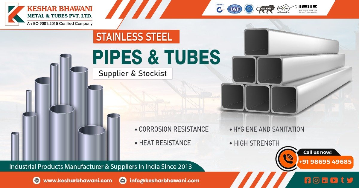 Supplier of SS Pipes and Tubes in Rajasthan