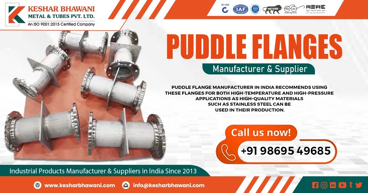 Supplier of Puddle Flanges in Rajasthan