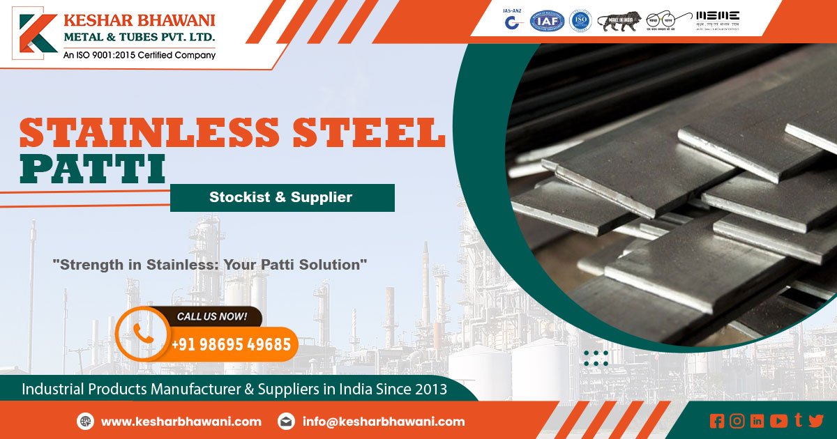 Supplier of Stainless Steel Patti in Tamil Nadu