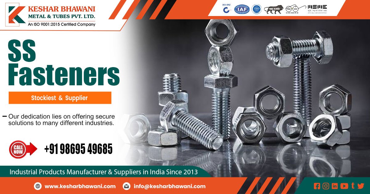 Supplier of Stainless Steel Fasteners in Madhya Pradesh