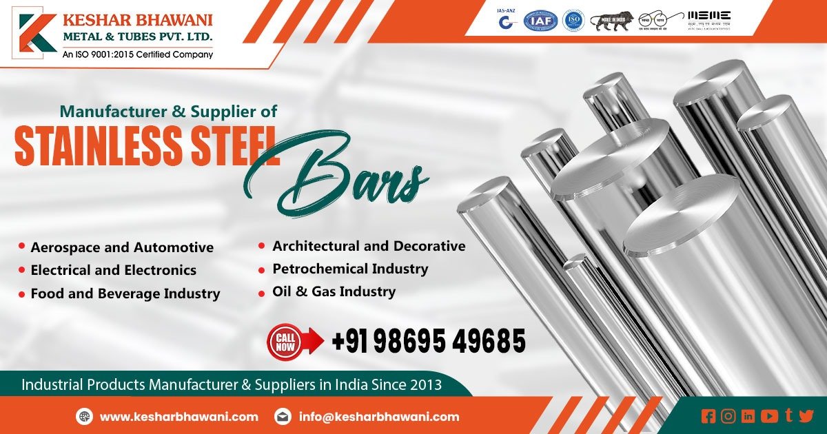 Stainless Steel Bars Supplier in Bihar