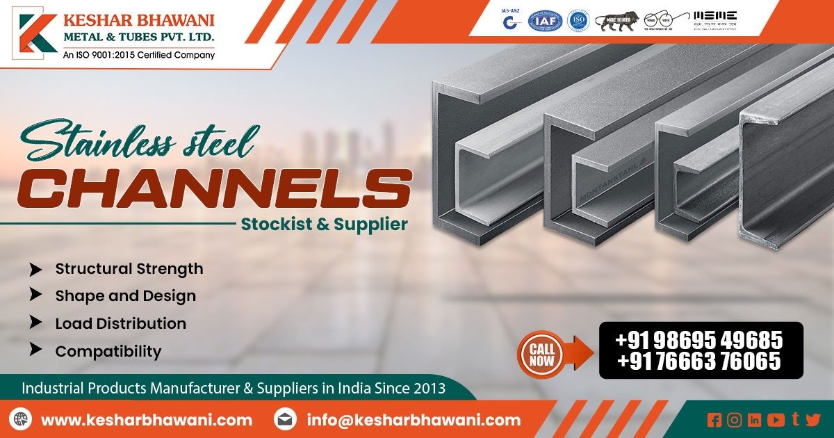 Stainless Steel Channel Supplier in Jharkhand