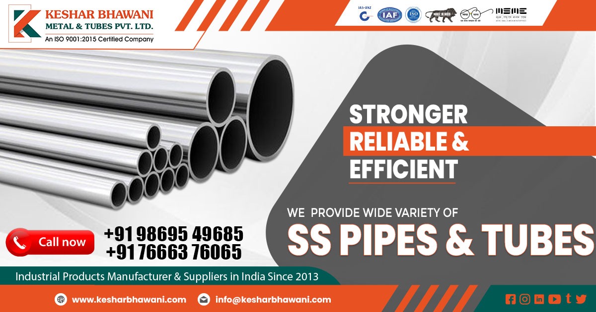 SS Pipes and Tubes Supplier in Bihar