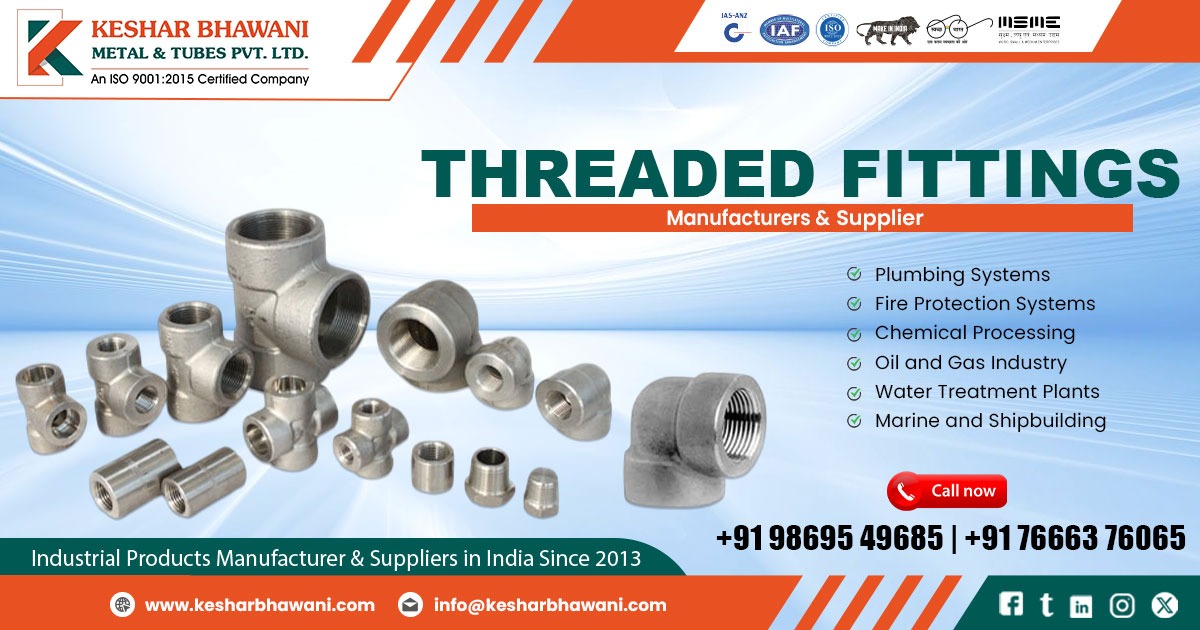 Threaded Fittings Supplier in Telangana