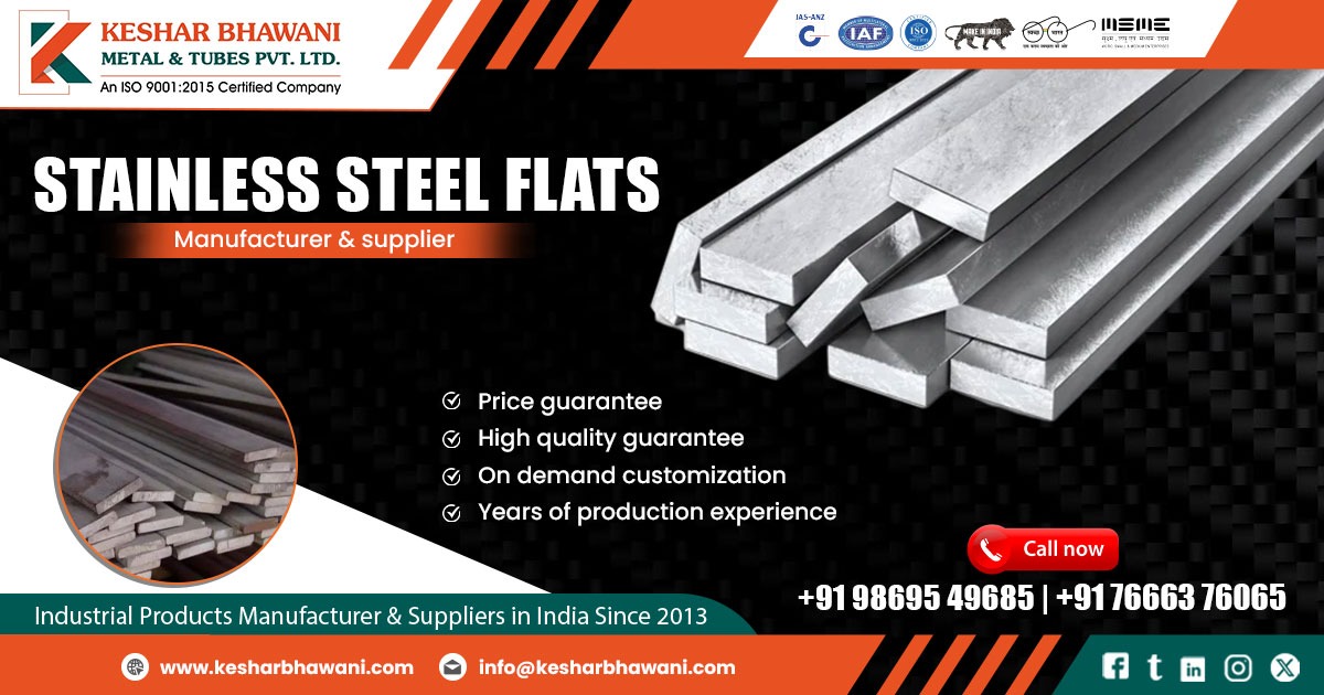 Stainless Steel Flats Supplier in Haryana