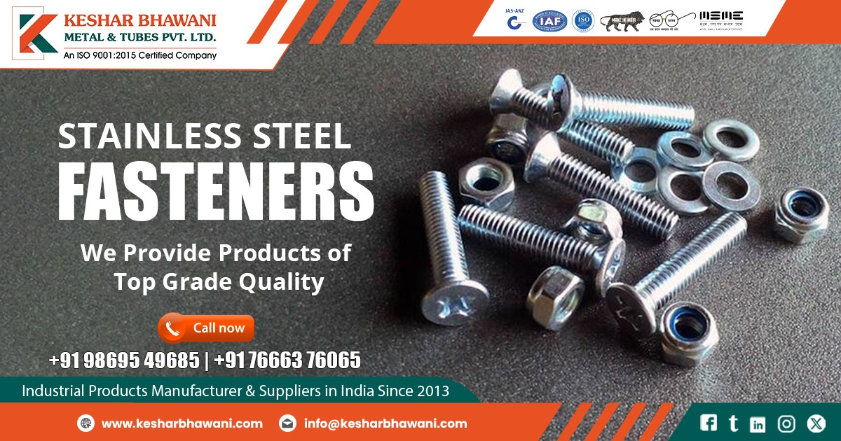 SS Fasteners Supplier in Sikkim