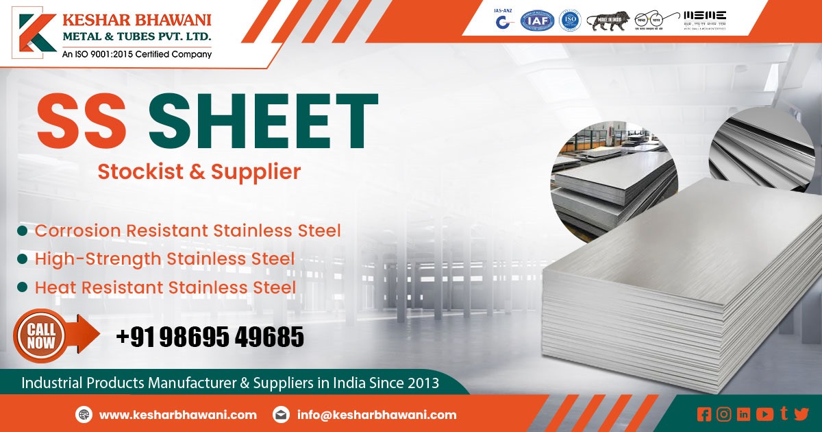 Stainless Steel Sheets Supplier in Punjab