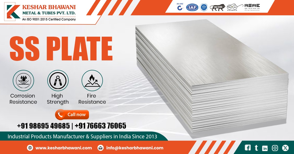 Stainless Steel Plates Supplier in Rajasthan