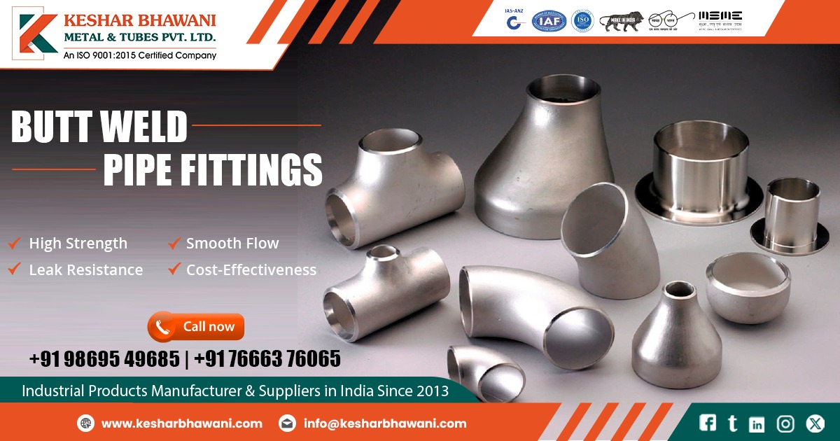 Butt Weld Pipe Fittings in Bihar