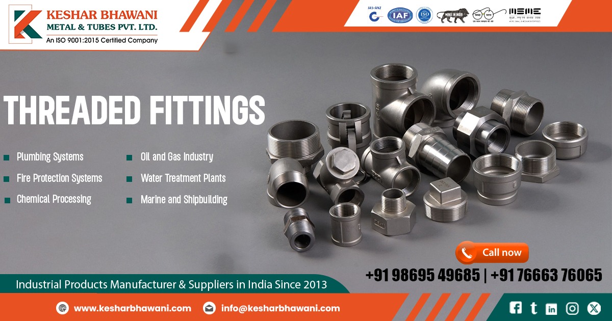 Threaded Fittings Supplier in Sikkim