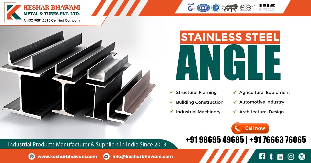 Stainless Steel Angles in Haryana