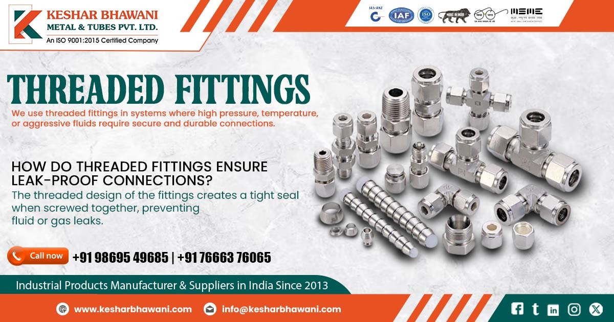 Thread Fittings Supplier in Bihar