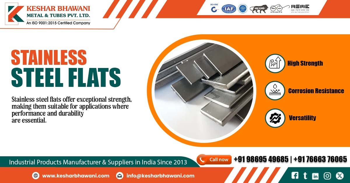 Stainless Steel Flats Supplier in Gujarat