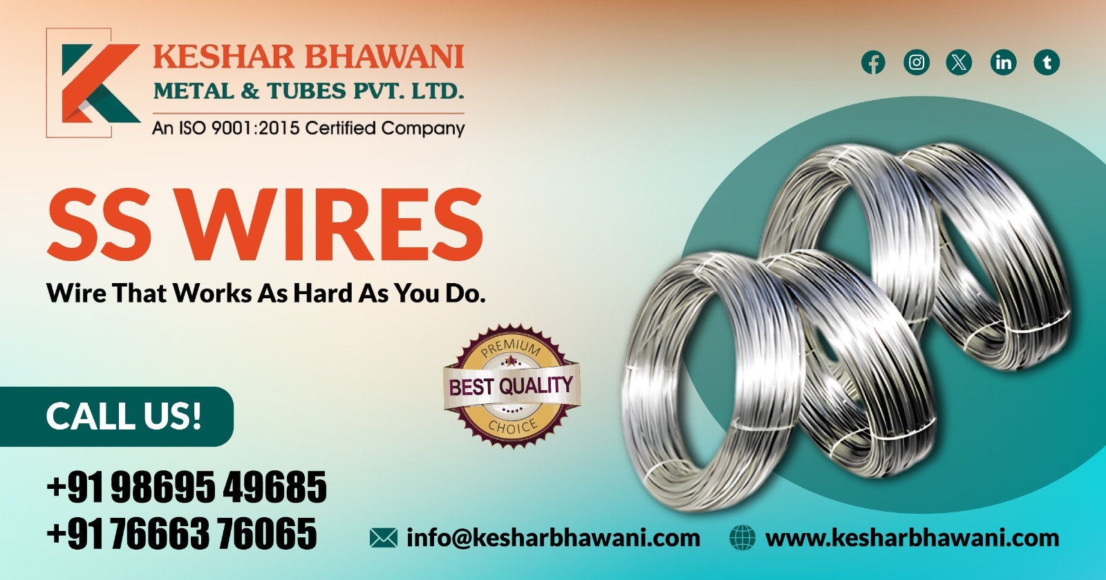 Stainless Steel Wires in Assam