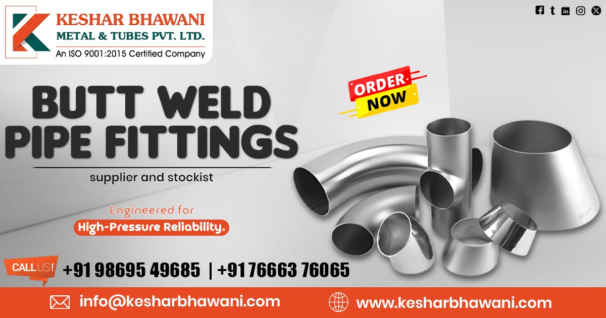 Butt Weld Pipe Fittings in Tamil Nadu
