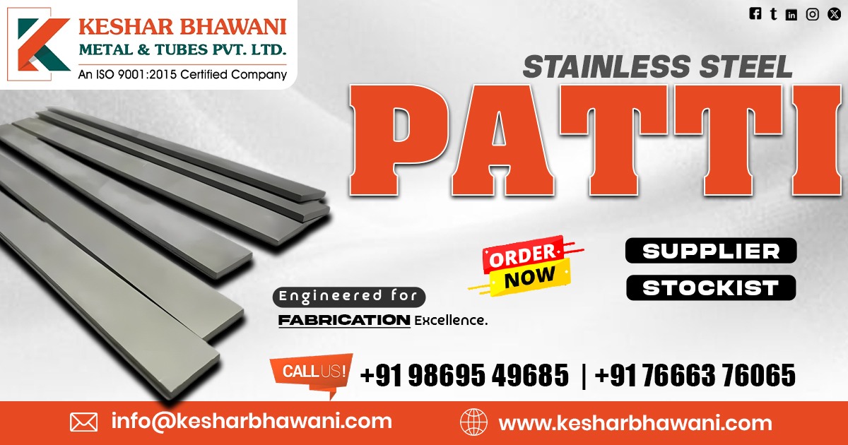 Stainless Steel Patti in Bihar