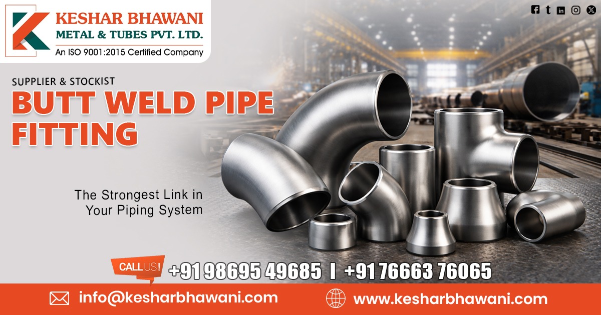 Butt Weld Pipe Fittings Assam