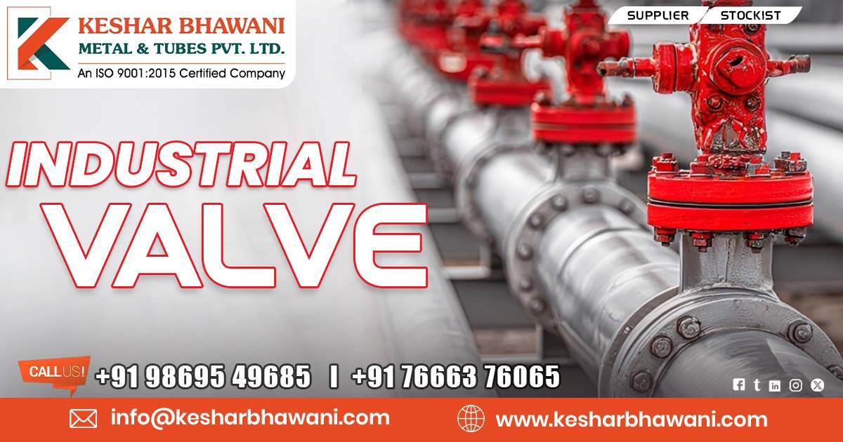Industrial Valve in Sikkim by Keshar Bhawani Metal