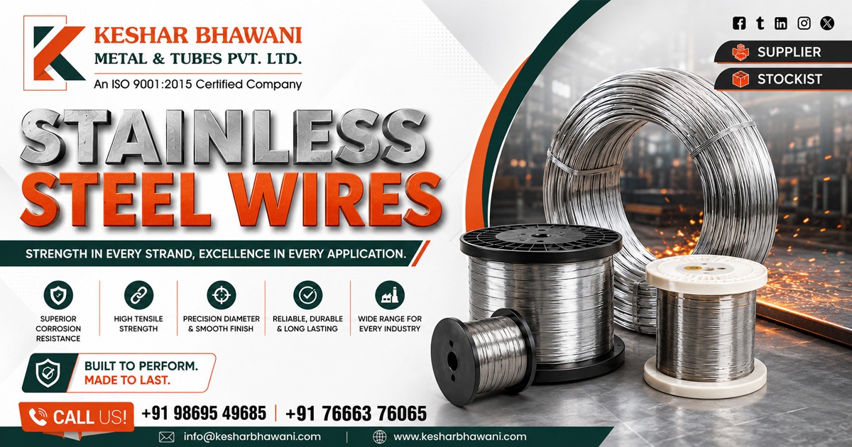 Premium Stainless Steel Wires Manufacturers India