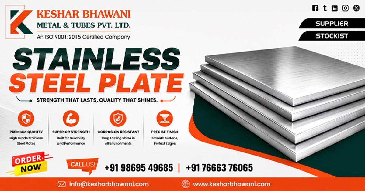 Premium Stainless Steel Plates For Industrial Applications in Mumbai
