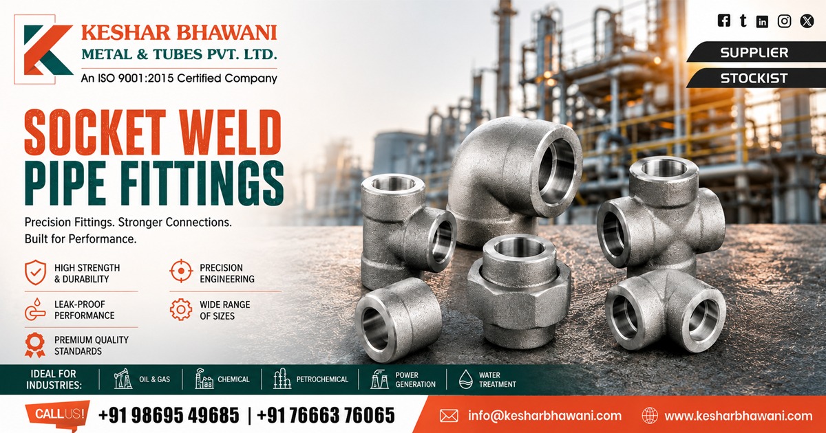 Premium Socket Weld Fittings Manufacturer In Maharashtra