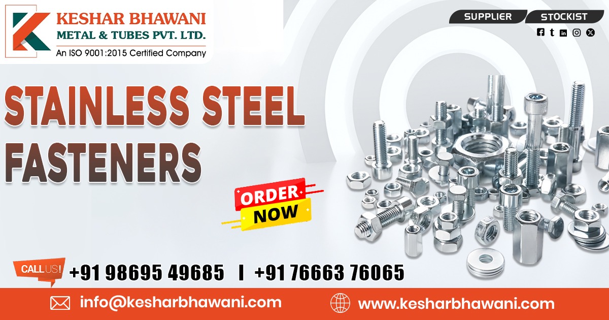 Stainless Steel Fasteners In Tamil Nadu by Keshar Bhawani Metal & Tubes Pvt. Ltd