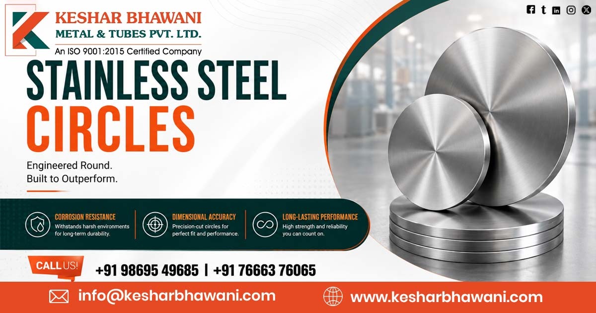 Stainless Steel Circle Supplier in Tamil Nadu
