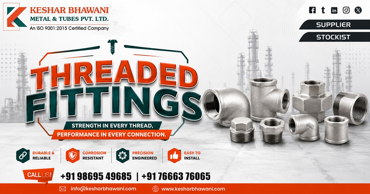 Premium Threaded Fittings Supplier In Gujarat