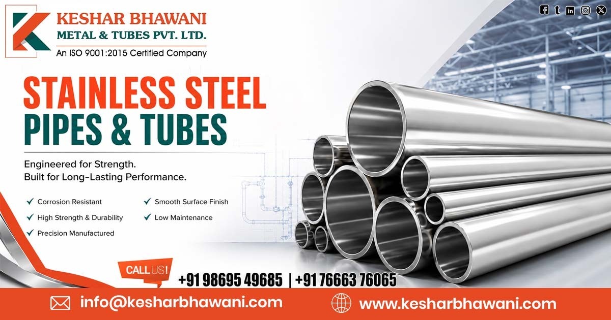 Premium Stainless Steel Pipes and Tubes Supplier In Andhra Pradesh