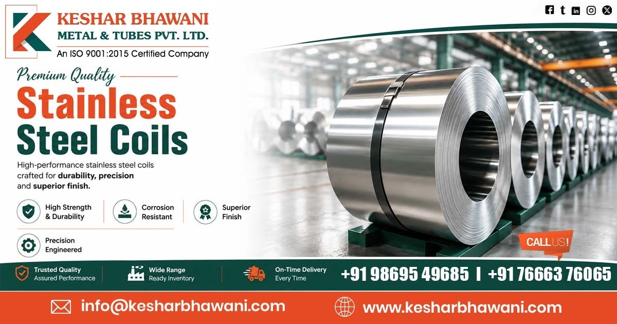 Premium Stainless Steel Coil Supplier In West Bengal