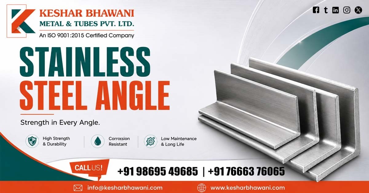 Stainless Steel Angle Supplier In Chhattisgarh
