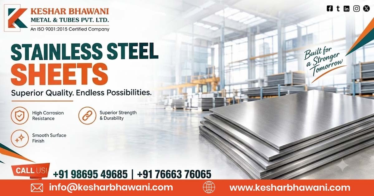 Stainless Steel Sheets Supplier In Odisha