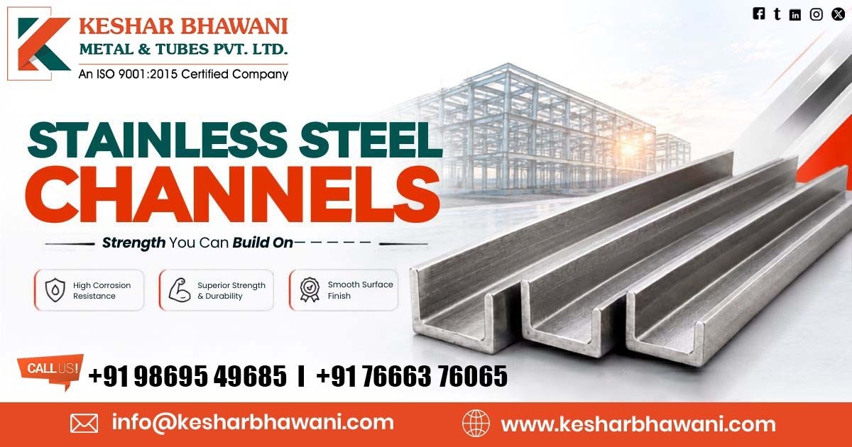 Stainless Steel Channels Supplier In Telangana
