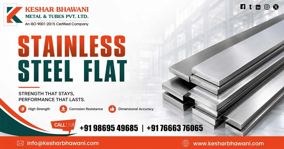 Stainless Steel Flat Supplier In Goa