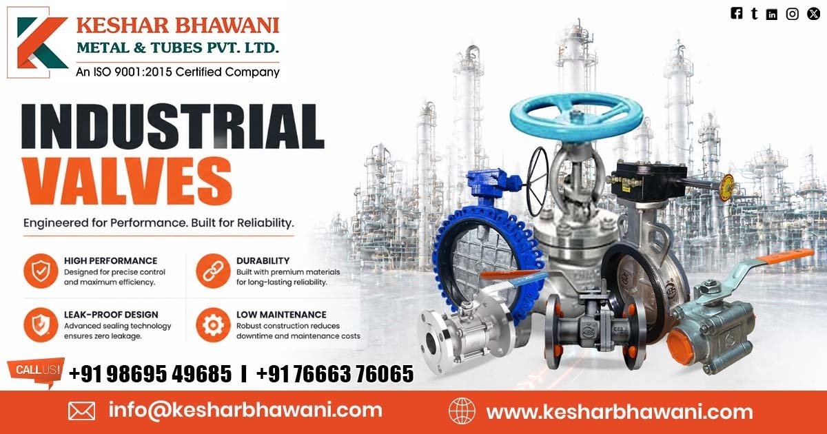 Industrial Valve Supplier In Rajasthan
