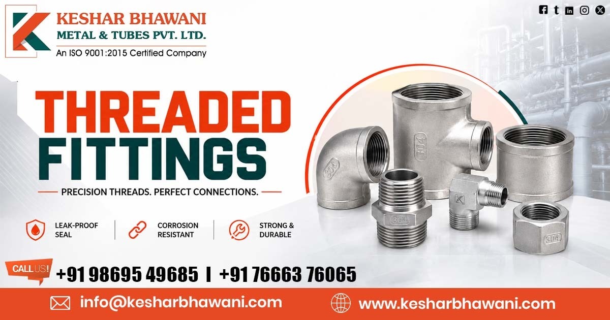 Threaded Fittings Supplier In Tripura