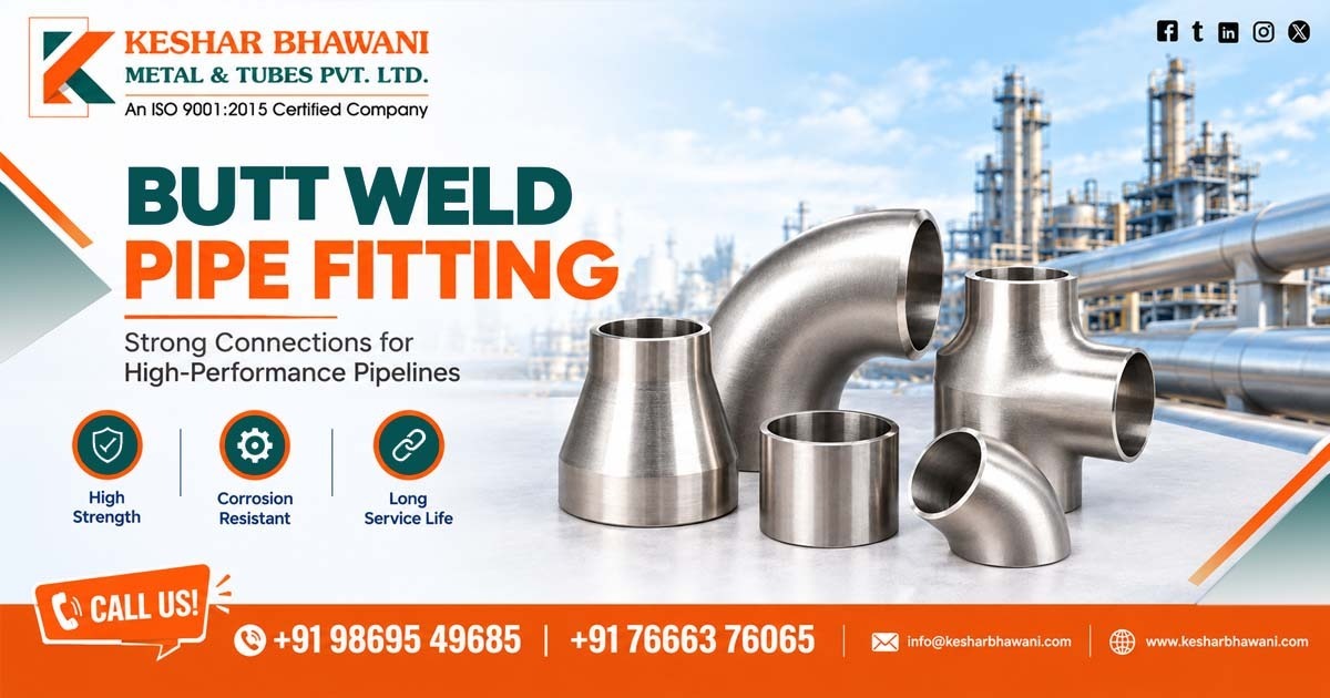 Butt Weld Pipe Fitting Supplier In Karnataka