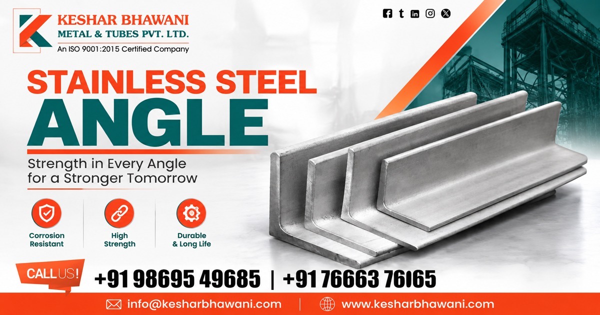 Stainless Steel Angle Supplier In Andhra Pradesh