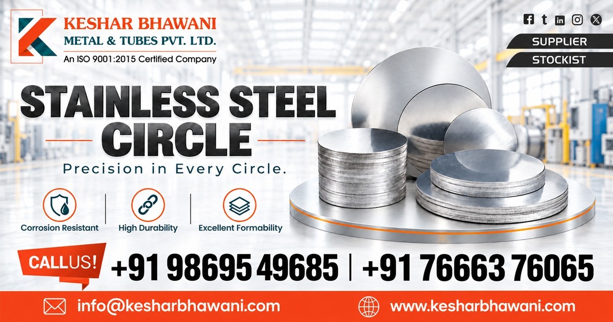 Stainless Steel Circle Supplier In Chhattisgarh