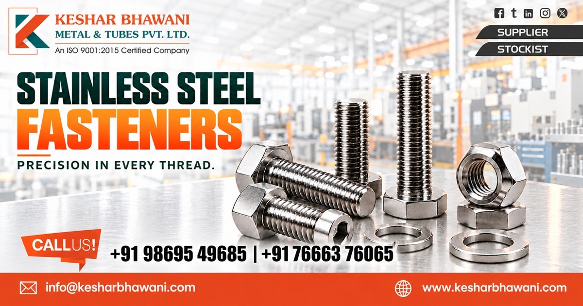 Stainless Steel Fasteners Supplier In Goa
